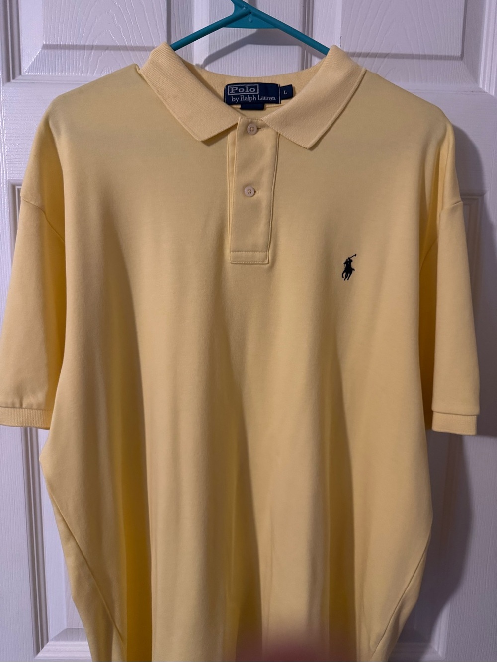 Polo by Ralph Lauren Pale Yellow Short-Sleeve Classic Polo
